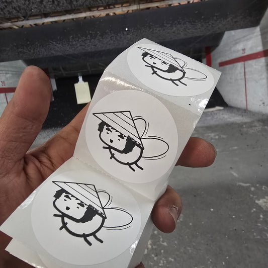 "THE FRY" target pasties!!! (low quantity) x100