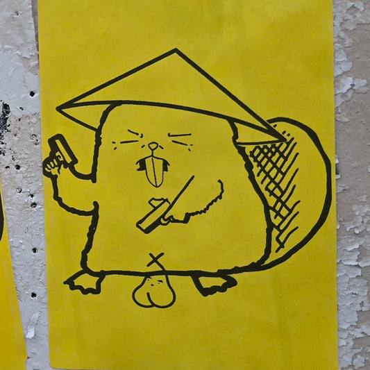 The BEAVE's CHIN!!! 4"x6" target pasties! x10